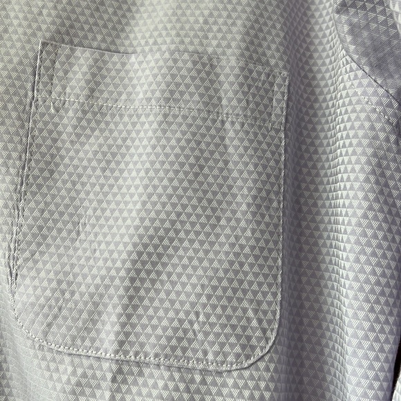 Purple Button Up Cuff Link Dress Shirt - Picture 2 of 6